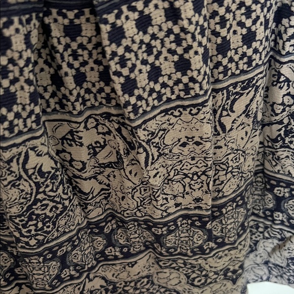 Lucky Brand Black and Cream Patterned Tank Top - Picture 3 of 4